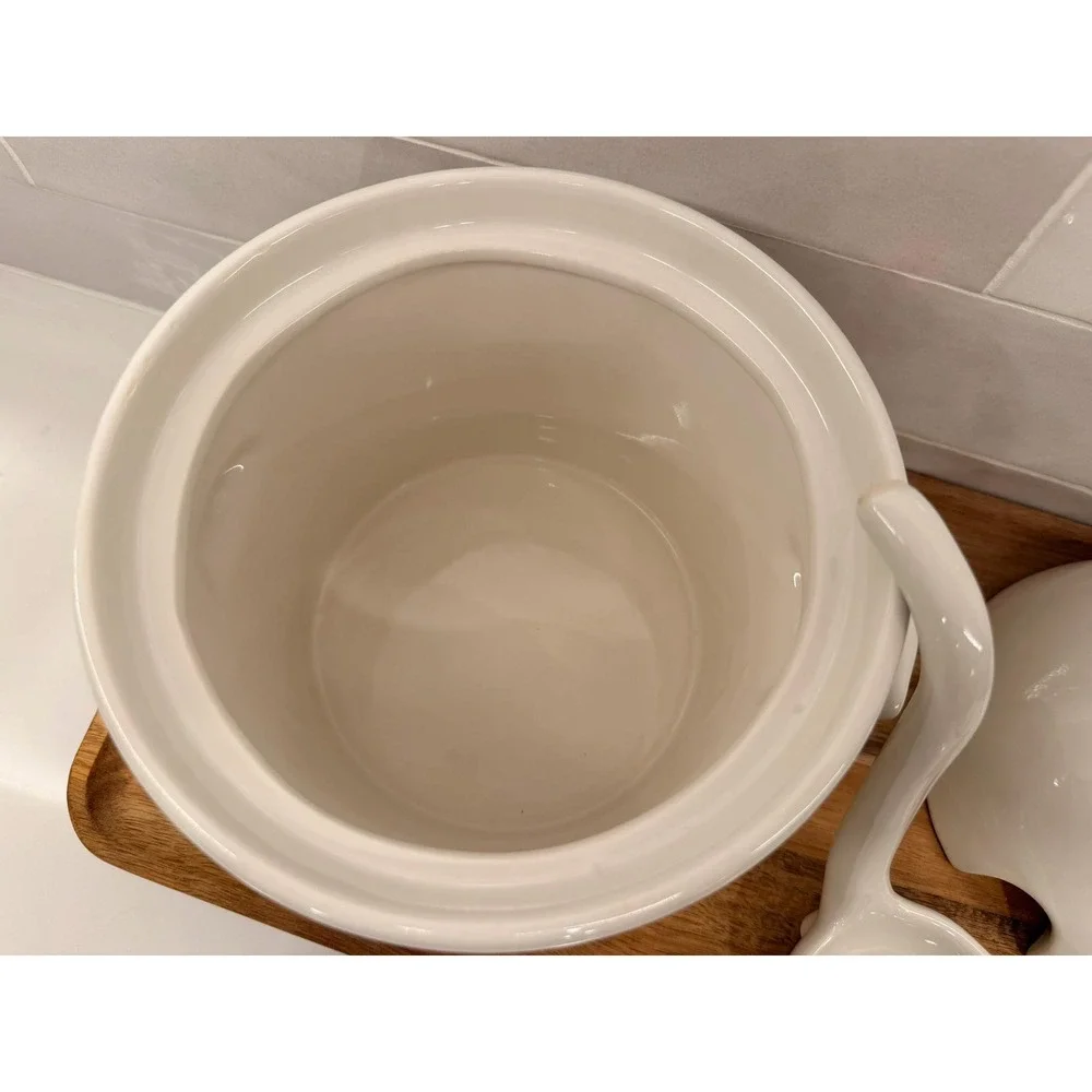 Vintage 1996 Campbell's‎ Kids Soup Tureen with Lid and Ladle Advertising